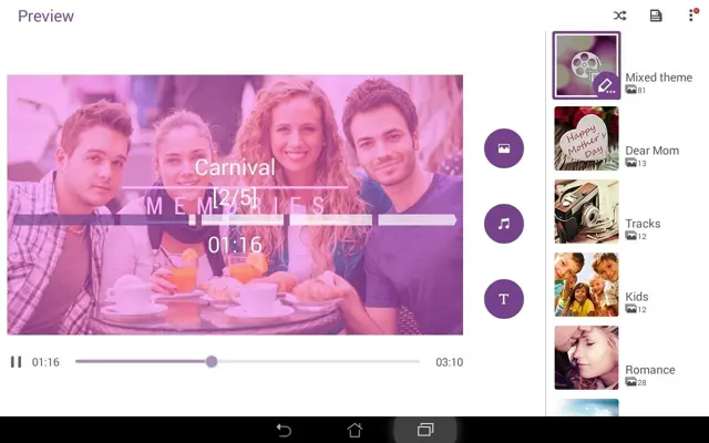 Asus MiniMovie android App screenshot 9